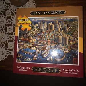 Dowdle Folk Art San Francisco Puzzle- 509 $20 or $15 w/offer